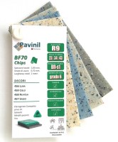 Pavinil BF70 Chips - Mazzetta Colori